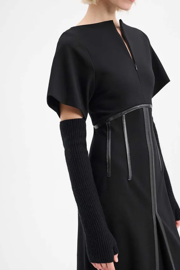 Small Accessories | Dorothee Schumacher Cashmere Coolness Gloves Pure Black