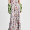 Kleider | Dorothee Schumacher Colourful Volumes Dress Colorful Rose & Green