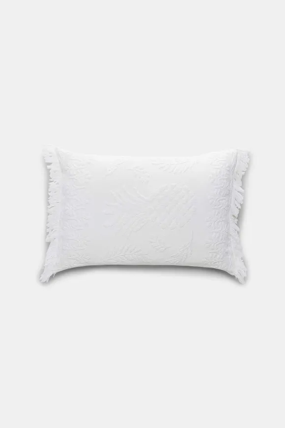 Small Accessories | Dorothee Schumacher Cosy Towelling Cushion Camellia White