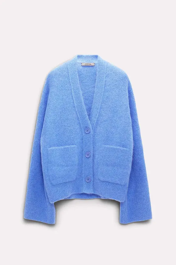 Strick | Dorothee Schumacher Cozy Comfort Cardigan Cornflower Blue