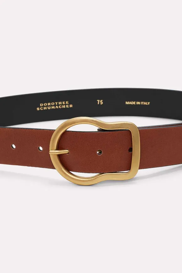 Gürtel | Dorothee Schumacher Cph Bold Statements Belt 4Cm True Cognac