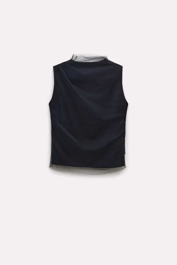 Shirts & Tops | Dorothee Schumacher Emotional Essence Ii Top Dark Navy