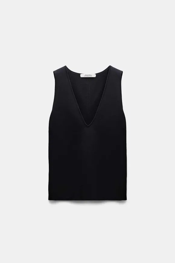Shirts & Tops | Dorothee Schumacher Emotional Essence Top Pure Black