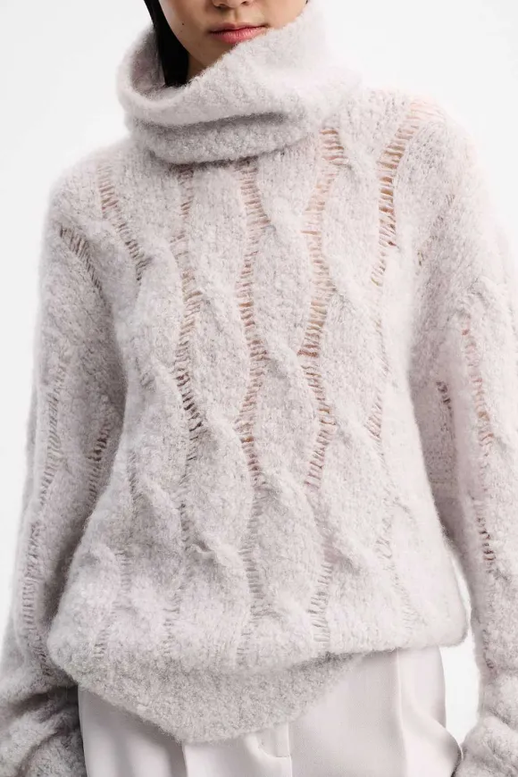 Strick | Dorothee Schumacher Fluffy Touch Snood Cloudy Grey