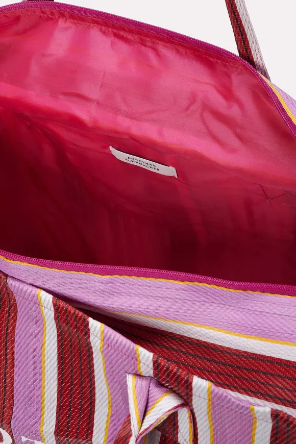 Taschen | Dorothee Schumacher Friends Of Dorothee Tote Bag Rose Cool Stripes Mix