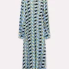 Kleider | Dorothee Schumacher Graphic Volumes Dress Blue Graphics