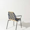 Tucurinca | Dorothee Schumacher La Perla Outdoor Chair Dark Blue