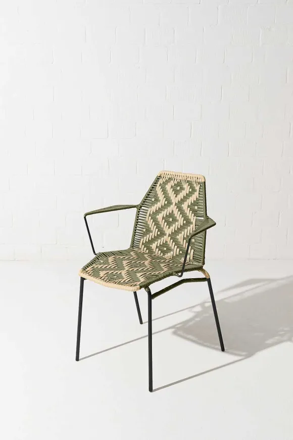 Tucurinca | Dorothee Schumacher La Perla Outdoor Chair Verde Militar
