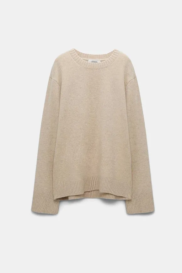 Strick | Dorothee Schumacher Luxury Comfort Pullover Brown