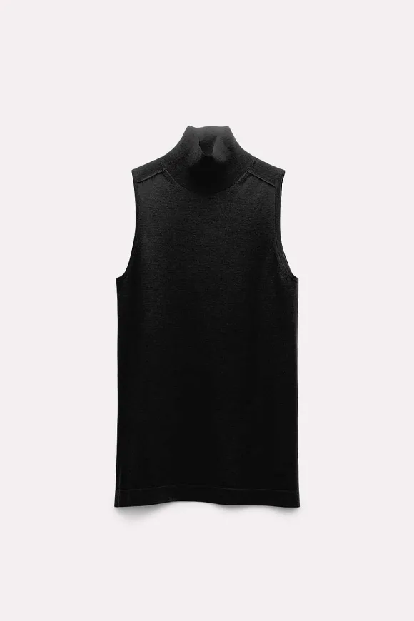 Shirts & Tops | Dorothee Schumacher Merino Elegance Top Pure Black