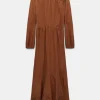 Kleider | Dorothee Schumacher Poplin Power Dress Cozy Brown