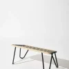 Tucurinca | Dorothee Schumacher Prii Love Foot Bench Black Beige Mix