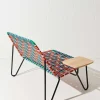 Tucurinca | Dorothee Schumacher Prii Love Seat Bench Rojo Azul Mix