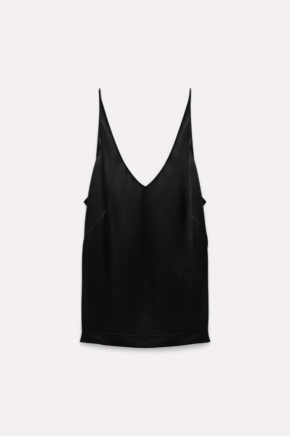 Shirts & Tops | Dorothee Schumacher Sense Of Shine Top Pure Black