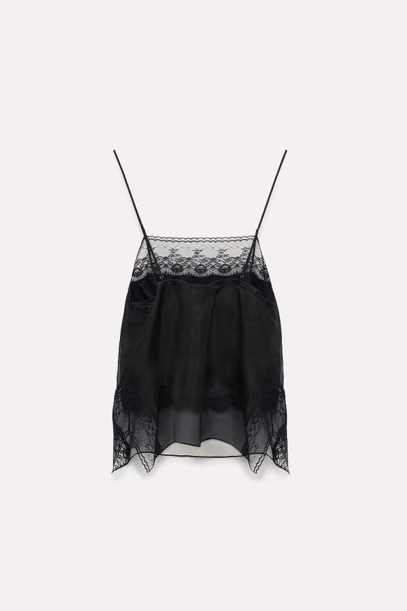 Shirts & Tops | Dorothee Schumacher Sheer Opulence Top Pure Black