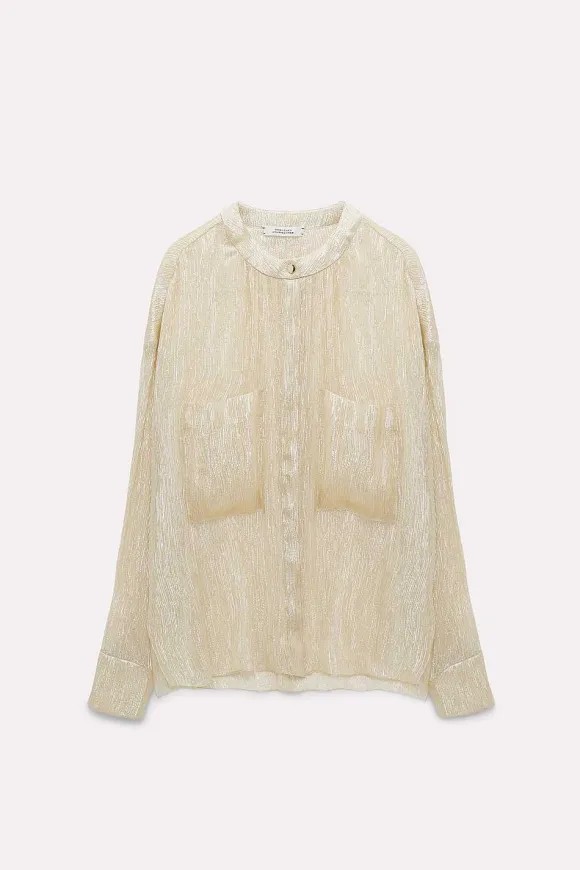 Blusen | Dorothee Schumacher Shimmering Shine Blouse Yellow Flowers