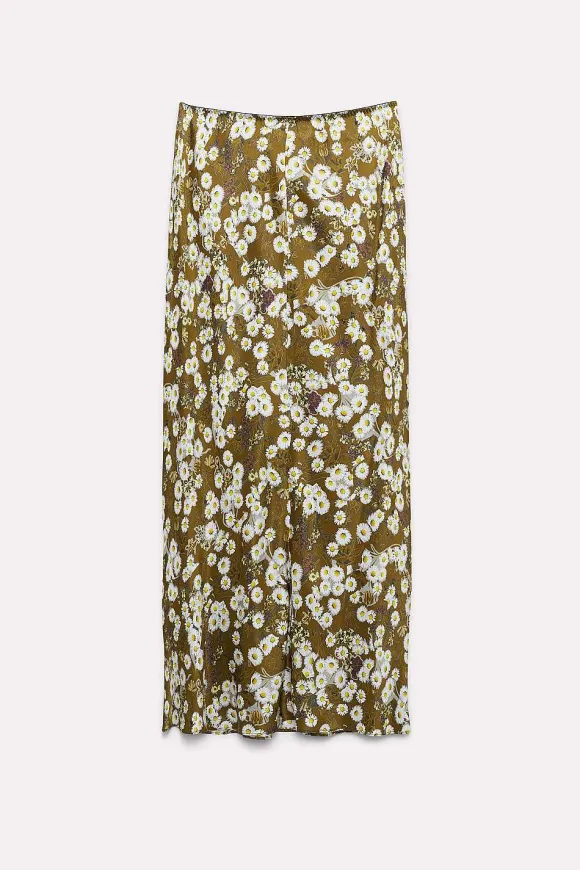 Shorts & Röcke | Dorothee Schumacher Shiny Daisy Skirt Brown Flower Mix