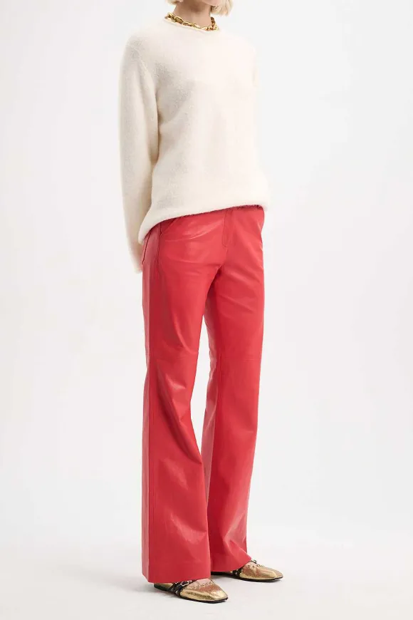 Hosen | Dorothee Schumacher Sleek Statement Pants Cool Red
