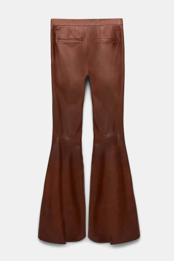 Hosen | Dorothee Schumacher Sleek Statement Pants Brown Sugar