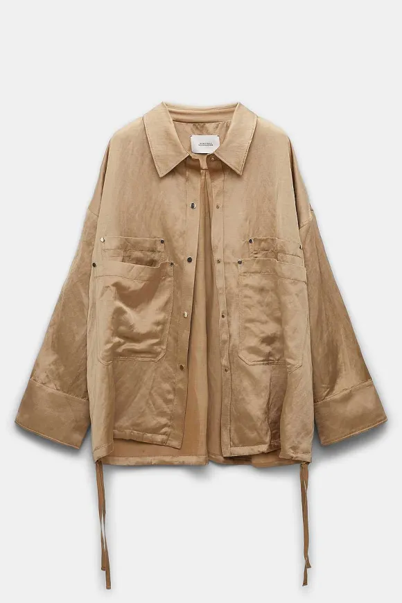 Jacken & Mäntel | Dorothee Schumacher Slouchy Coolness Jacket Warm Beige