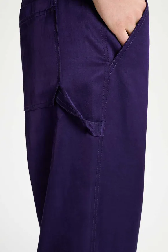 Hosen | Dorothee Schumacher Slouchy Coolness Pants Dark Purple