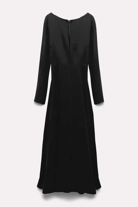 Kleider | Dorothee Schumacher Sophisticated Volumes Dress Pure Black
