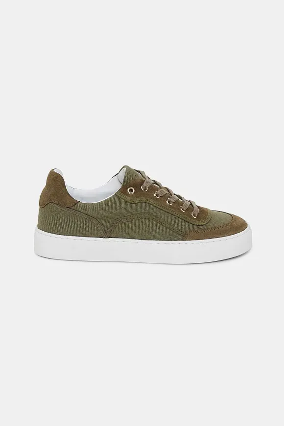 Schuhe | Dorothee Schumacher Summer Sportiness Canvas Sneaker Structured Green